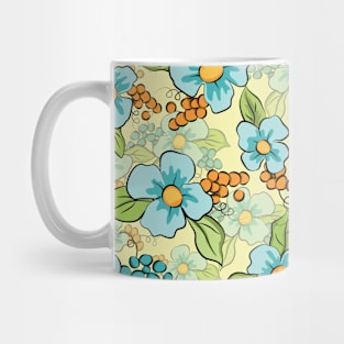 Floral Pattern Art Mug